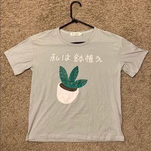 Plant graphic tee